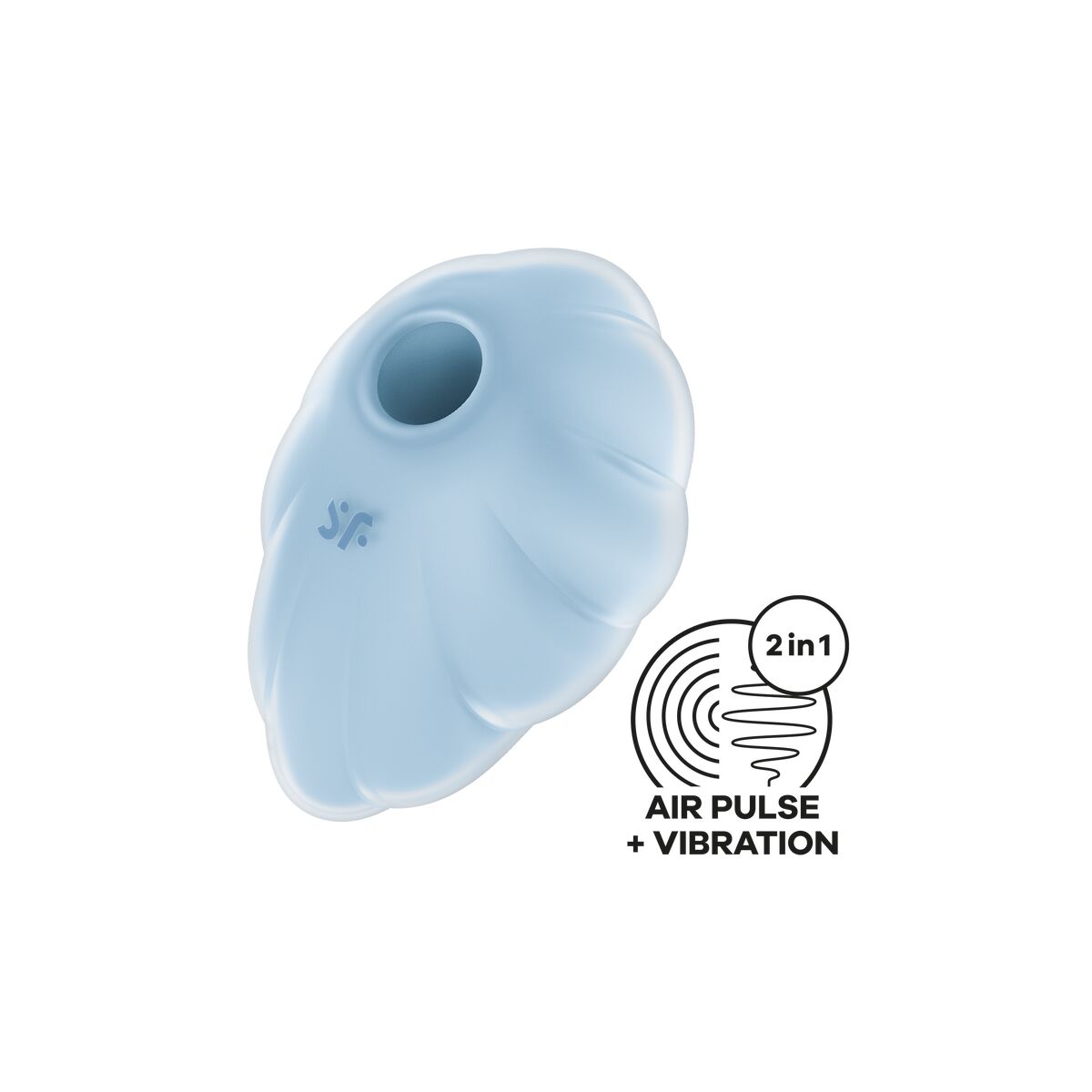 Sugestimulator for klitoris Satisfyer Cloud Dancer Blå